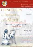 CONCOURS DE PEINTURE SUR LE MOTIF - DISSAY 2025