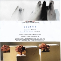 Souffle – Anne-Andrée Carron et Jo Lewis - PAPIERS D'ART - Paris