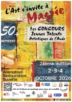 1er Concours de Jeunes Talents Artistiques de l’Aude - L'Art s'invite à Magrie 11300 Magrie