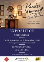 ✒️ Paroles d'homme – Chris Sheldon – Mantes-la-Ville