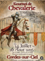 Tournois de chevalerie -  Cordes sur Ciel