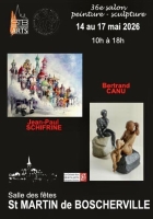 36eme salon peinture - sculpture - Saint-Martin-de-Boscherville
