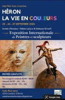 🎨 Héron, la vie en couleurs – Salle Plein Vent – Couthuin