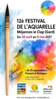 🎨 12e Festival de l'aquarelle – Méjannes-le-Clap