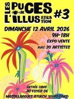 LES PUCES DE L’ILLUSTRATION #3  - Bibliothèque de Massillargues-Atuech