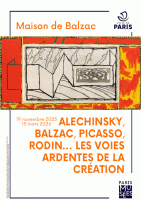Les Voies ardentes de la création - Maison de Balzac - Paris 16e