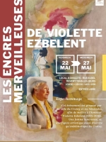 "les encres merveilleuses de Violette Ezbelent" - Mairie Le Crotoy Saint-Firmin