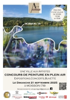 Concours de peinture en plein air 2025 à Moisson