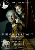 Récital aux chandelles – Pierre Bouyer et Nicole Tamestit - Eglise Haute Banon