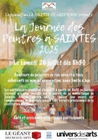 APPEL A CANDIDATURES POUR CONCOURS DE PEINTURE A SAINTES - Charente Maritime
