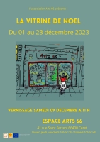 VITRINE DE NOEL DES CREATEURS ARTS 66
