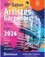 40e Salon des Artistes Garennois – Médiathèque – La Garenne-Colombes