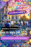 Soiree-artistique-celibataires - Château de St Saturnin sur Loire