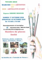 Marché des artistes et artisans d'arts - Espace simone segouin - 28630 Thivars