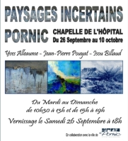 🎨 Paysages incertains – Chapelle de l’Hôpital – Pornic