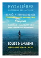 Voyageurs – Église Saint-Laurent – Eygalières