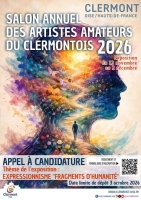 Salon des artistes amateurs du Clermontois 2026 – Hôtel de Ville – Clermont