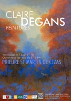 Claire Degans - Prieuré Saint-Martin de Cézas - Sumène