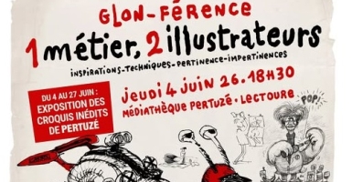 les croquis inédits de Pertuzé - Médiathèque Jean-Claude Pertuzé - Lectoure