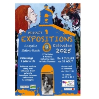 BOISSET Expositions estivales 2025 - chapelle Saint-Roch