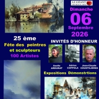 🎨 25e Fête des peintres et sculpteurs – Rochetaillée – Saint-Étienne