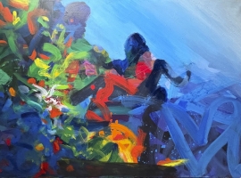 Peintures : Yves Charnay - Galerie La Capitale - Paris 1er