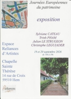 Reliances d’Artistes – Chapelle Sainte-Thérèse – Hem