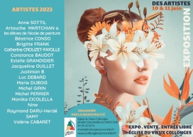 Artistes 2023 Collonges