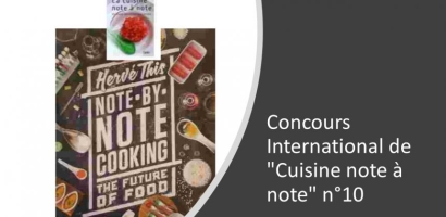 Concours de cuisine note à note 2023