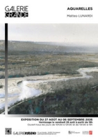 Aquarelles de Matteo Lunardi - Galerie Grande - Forcalquier