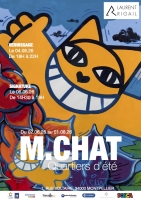 M.Chat - Galerie Laurent Rigail - MONTPELLIER