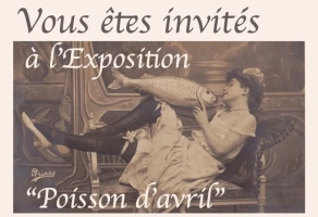 Exposition Poisson d'Avril!