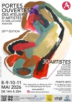 38e édition des Portes ouvertes des Ateliers du Père Lachaise Associés
