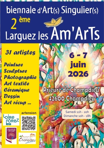 2 ème édition de Larguez les Âm'Art - Le Prieuré de Champdieu - Champdieu