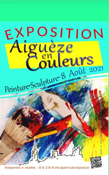 Aiguèze en Couleurs
