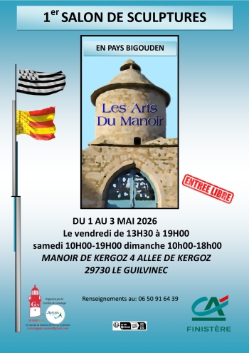 1er Salon de Sculptures - manoir de kergoz - Le Guilvinec