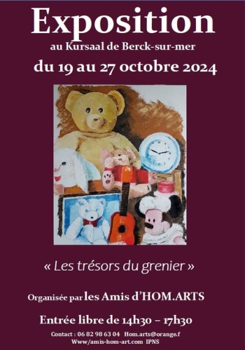 exposition au Kursaal de Berck-sur-mer