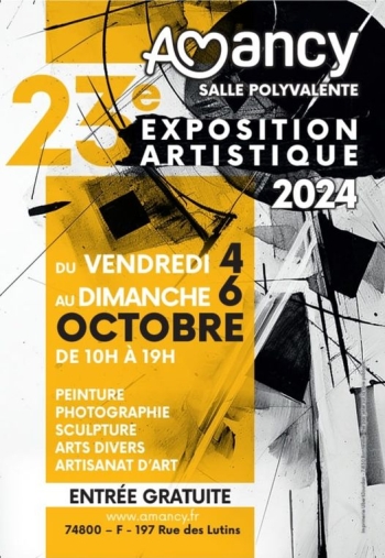 23e exposition artistique d'Amancy