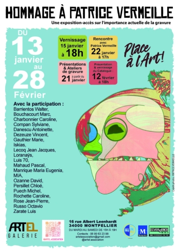 Hommage à Patrice Vermeille - MONTPELLIER