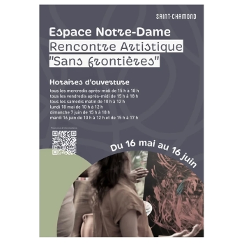 "Sans frontières" - Espace Notre-Dame, Rue du Rivage, Saint-Chamond, France