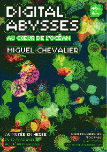 Miguel Chevalier, Digital Abysses - Le Musée en Herbe, Rue de l'Arbre Sec, Paris
