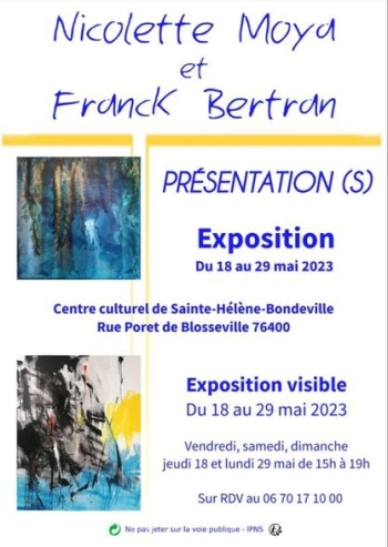 Nicolette Moya et Franck Bertran