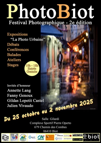 FESTIVAL PHOTOBIOT - Salle polyvalente Paul GILARDI - BIOT