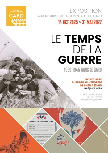 Le temps de la guerre 1939-1945 dans le Gard - NIMES