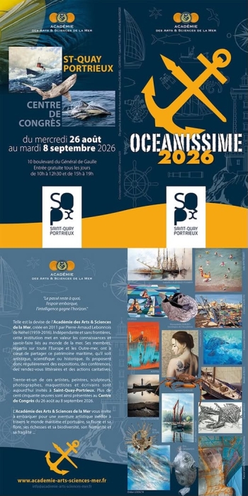 Océanissime 2026 - Centre de Congrès - Saint-Quay-Portrieux