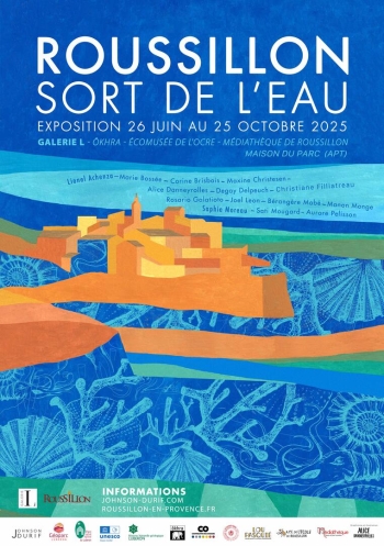 Roussillon sort de l'eau - Roussillon