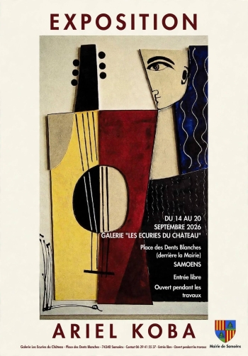 🎨 Ariel Koba – Galerie Les Écuries du Château – Samoëns