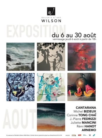 Exposition collective - Galerie d’Art Wilson - Blois
