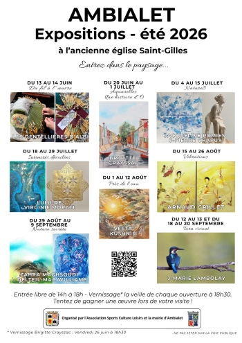 Expositions de l’été à Ambialet - Ambialet