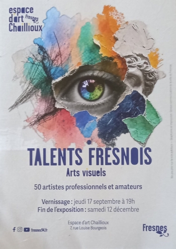 🎨 Talents fresnois – Espace d’art Chaillioux – Fresnes